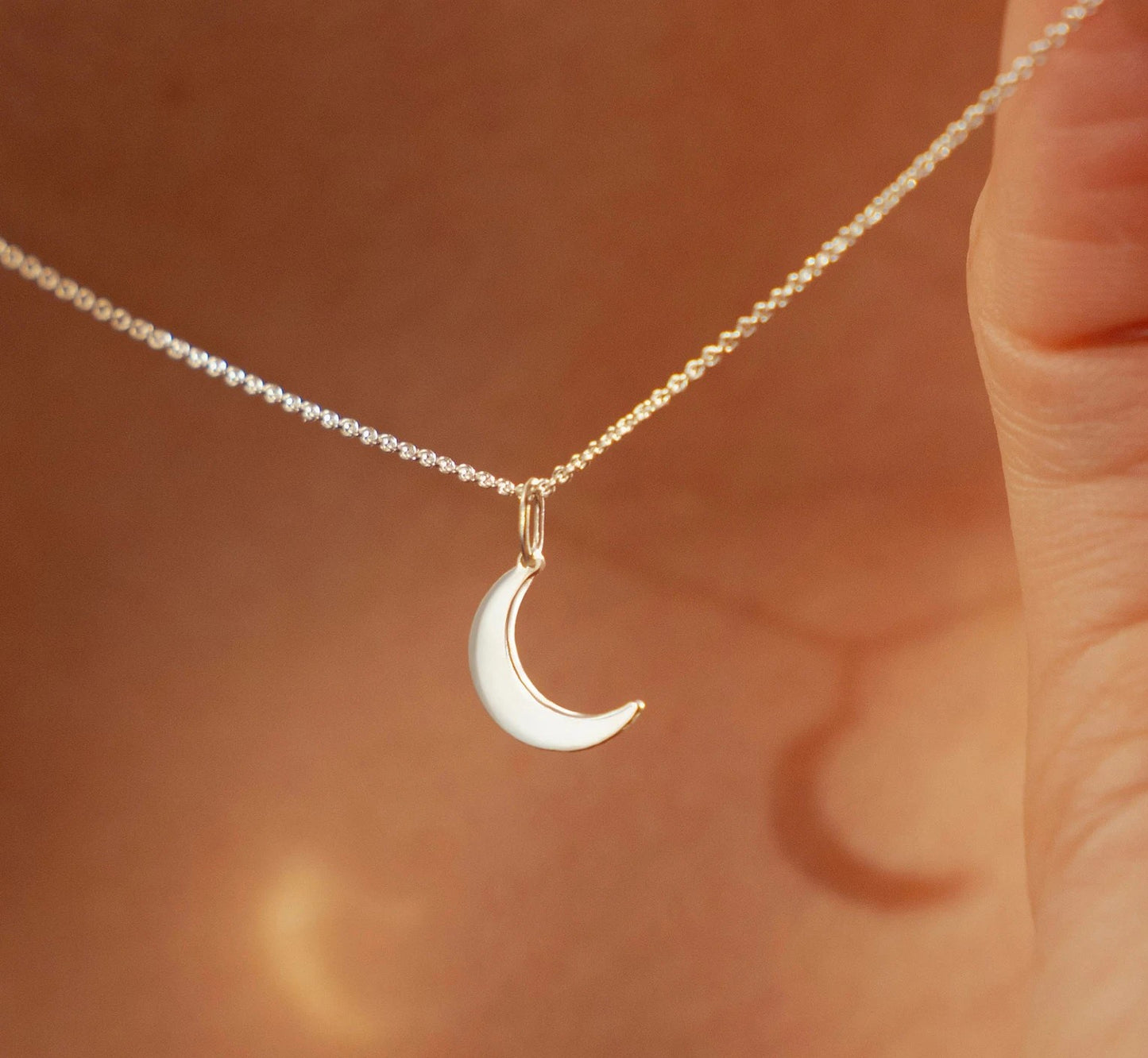925 Sterling Silver Sun Symbol Charm Necklace