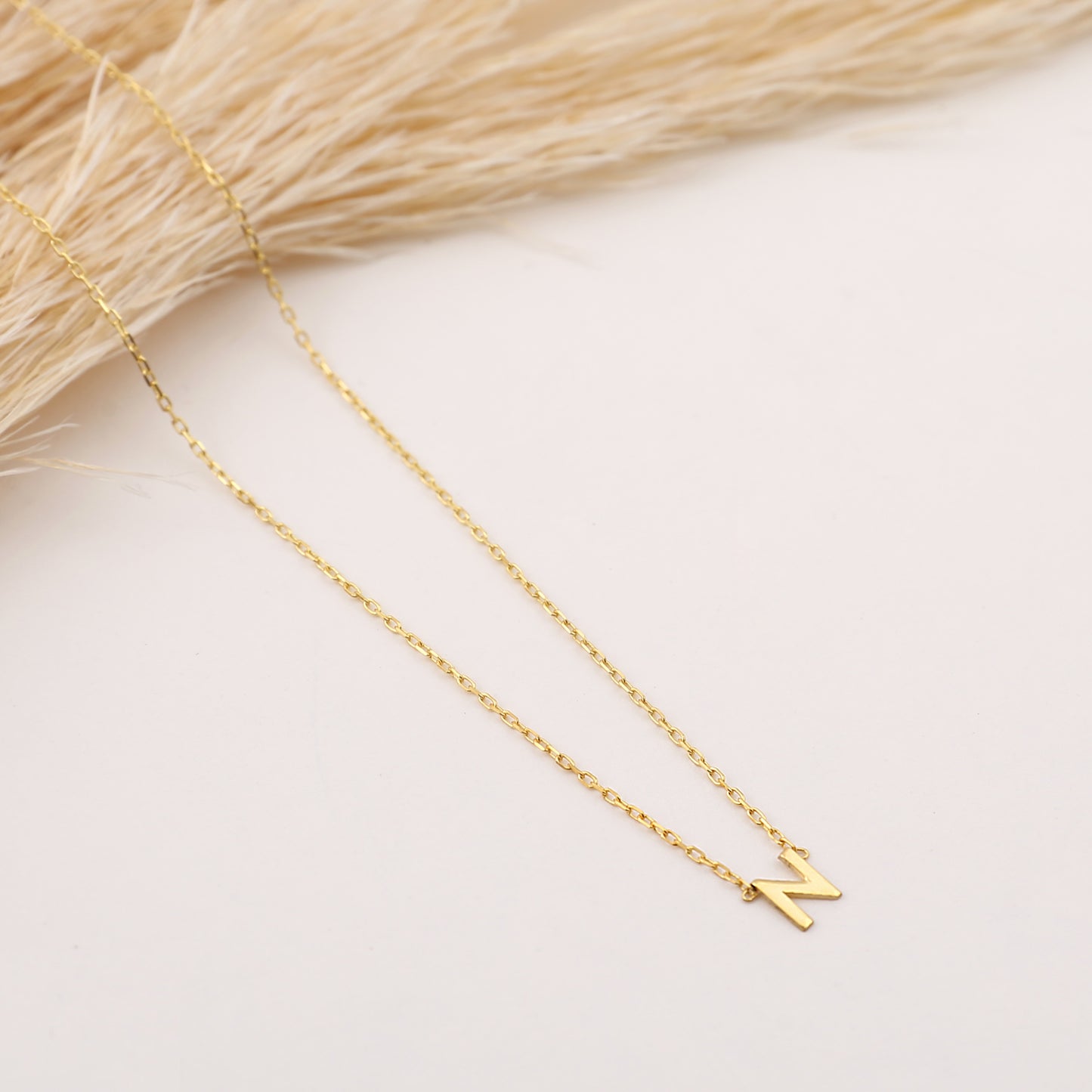 925 Sterling Silver Personalized Initial Necklace
