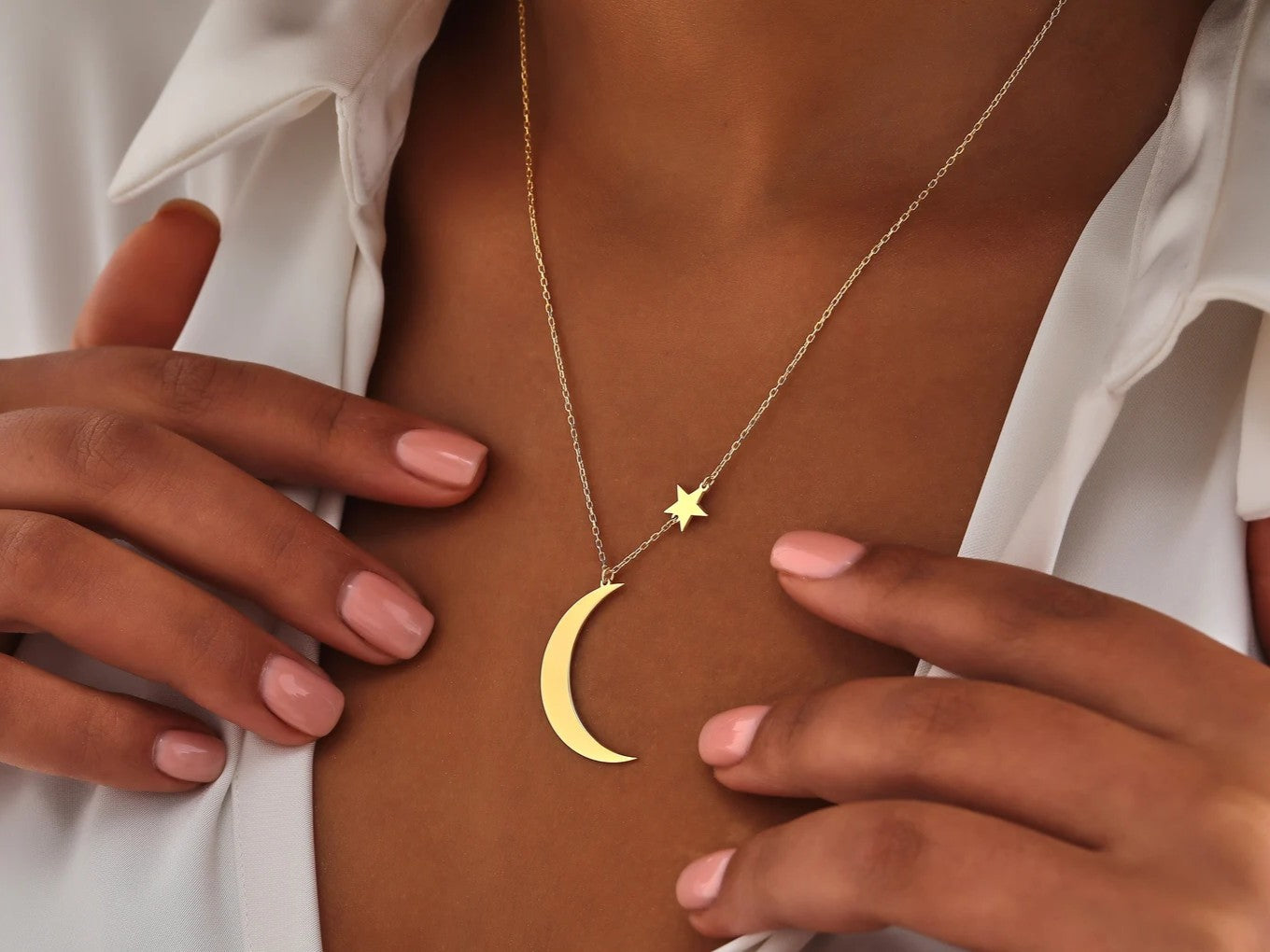 925 Sterling Silver Sun Symbol Charm Necklace