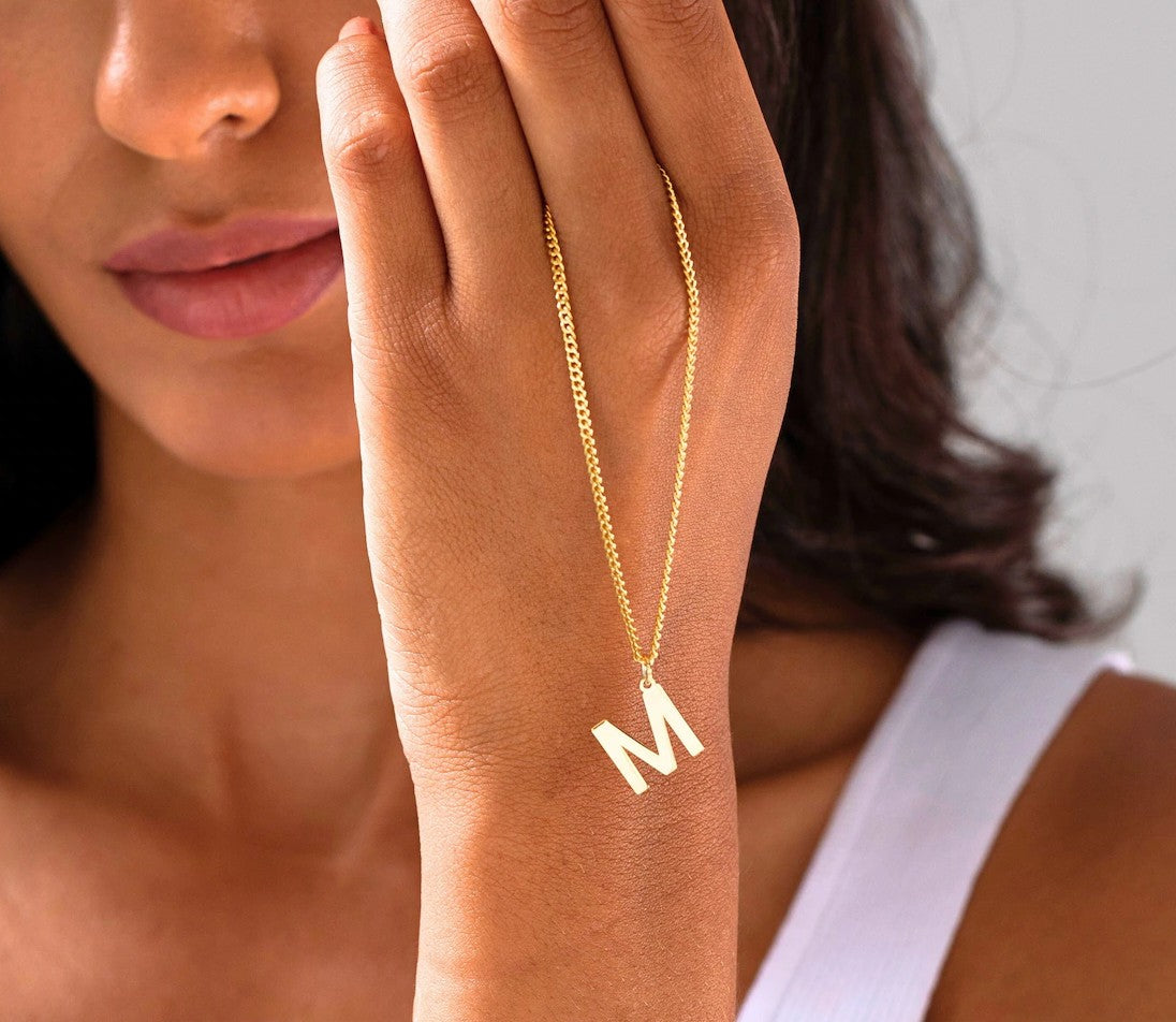 925 Sterling Silver Personalized Handwritten Name Necklace