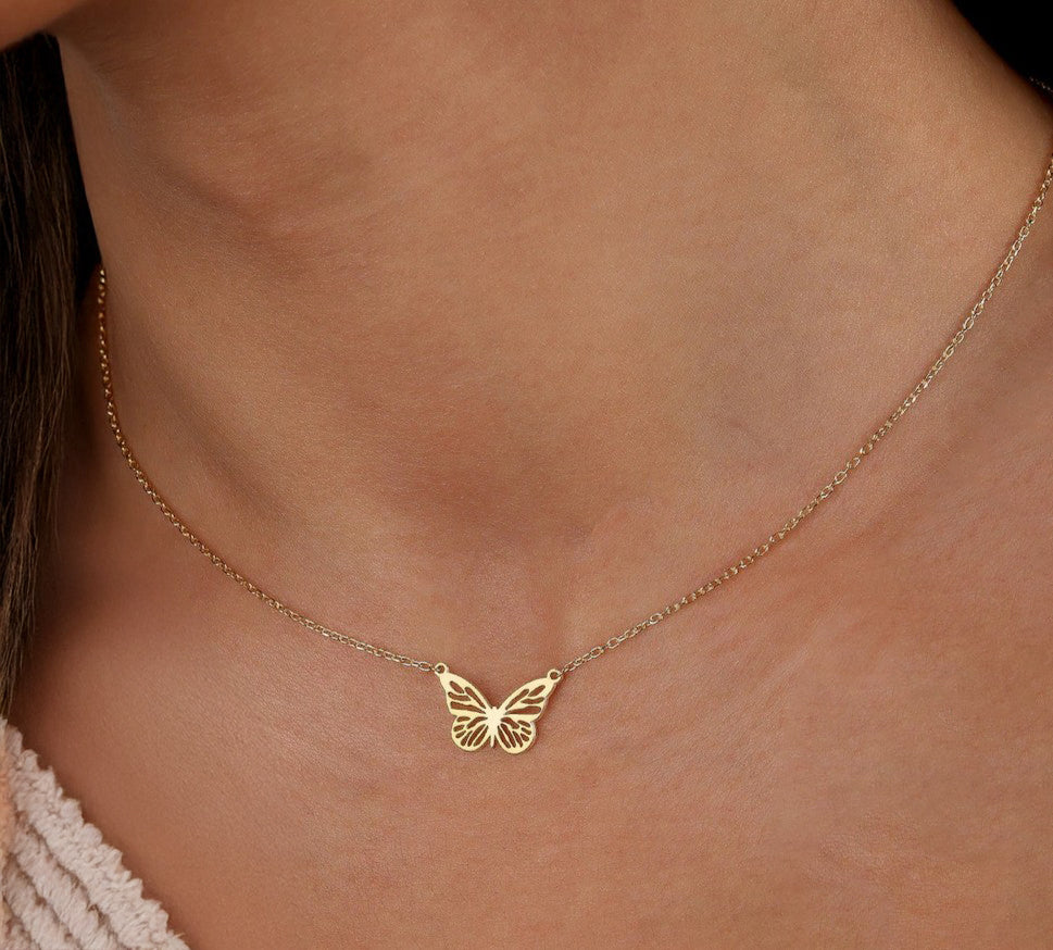 925 Sterling Silver Sun Symbol Charm Necklace