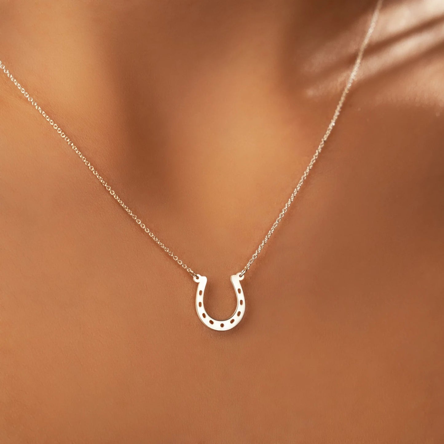 925 Sterling Silver Sun Symbol Charm Necklace