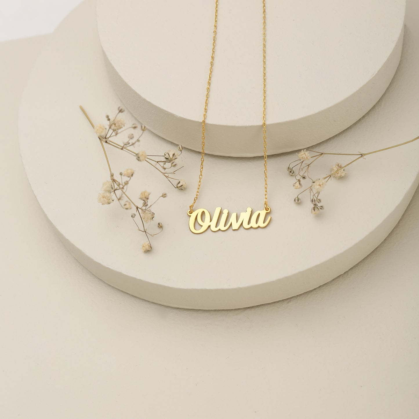 925 Sterling Silver Personalized Handwritten Name Necklace