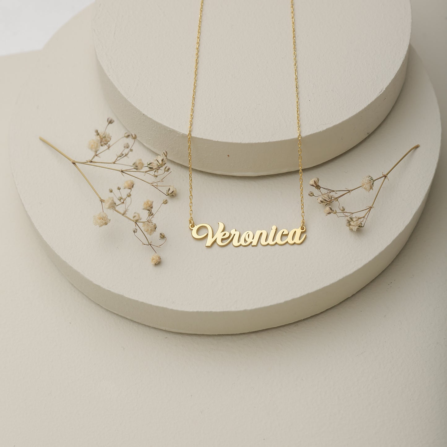 925 Sterling Silver Personalized Handwritten Name Necklace