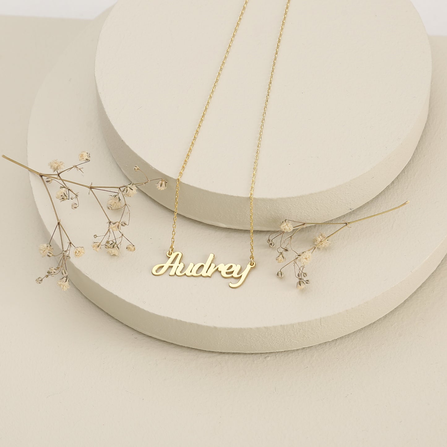 925 Sterling Silver Personalized Handwritten Name Necklace