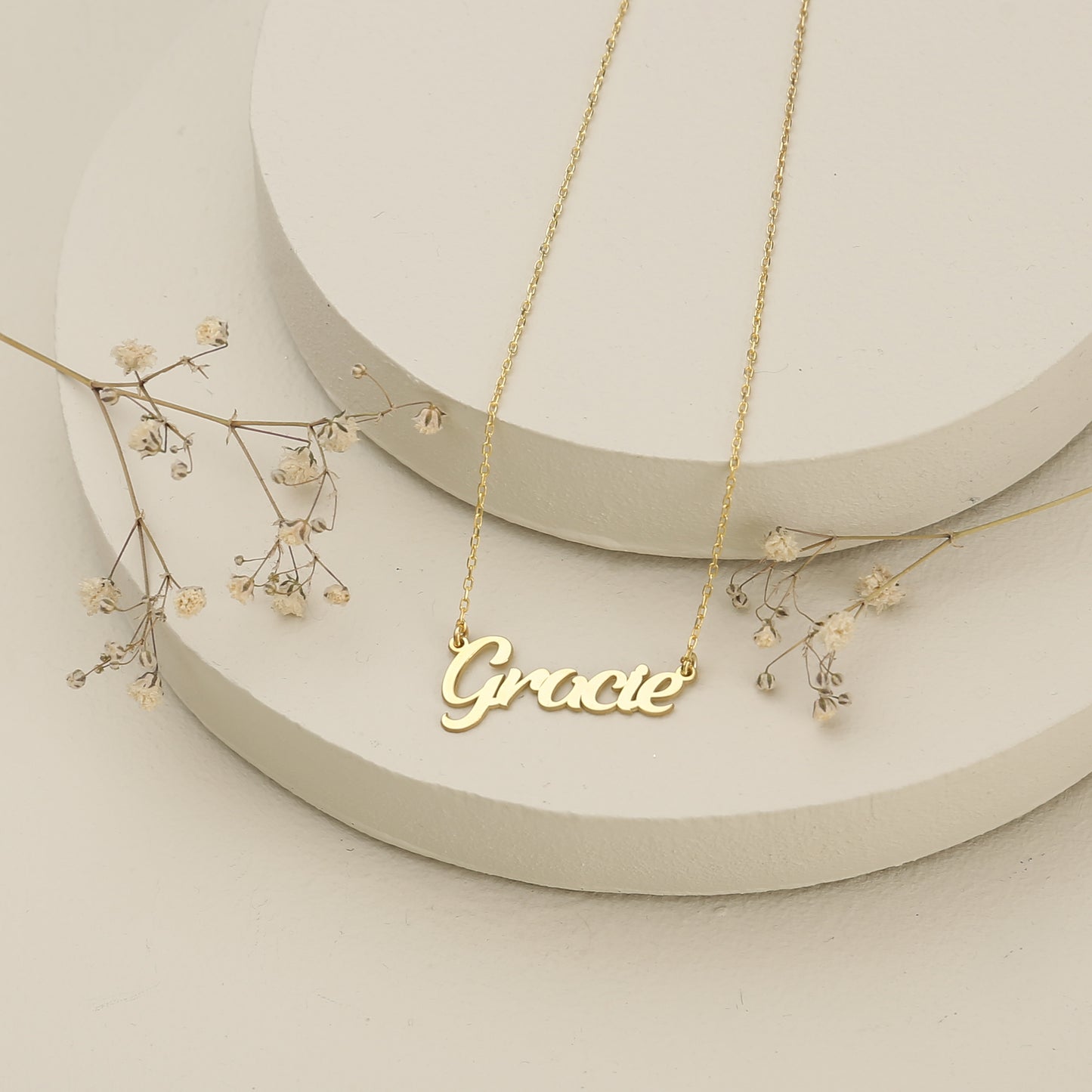 925 Sterling Silver Personalized Handwritten Name Necklace