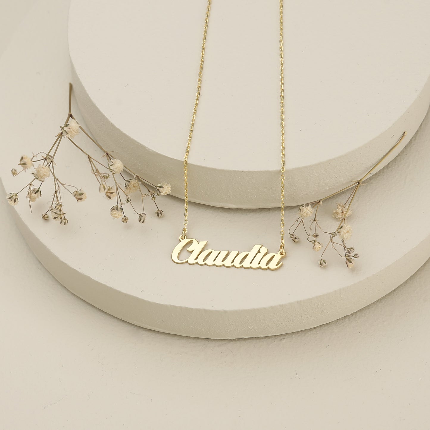 925 Sterling Silver Personalized Handwritten Name Necklace