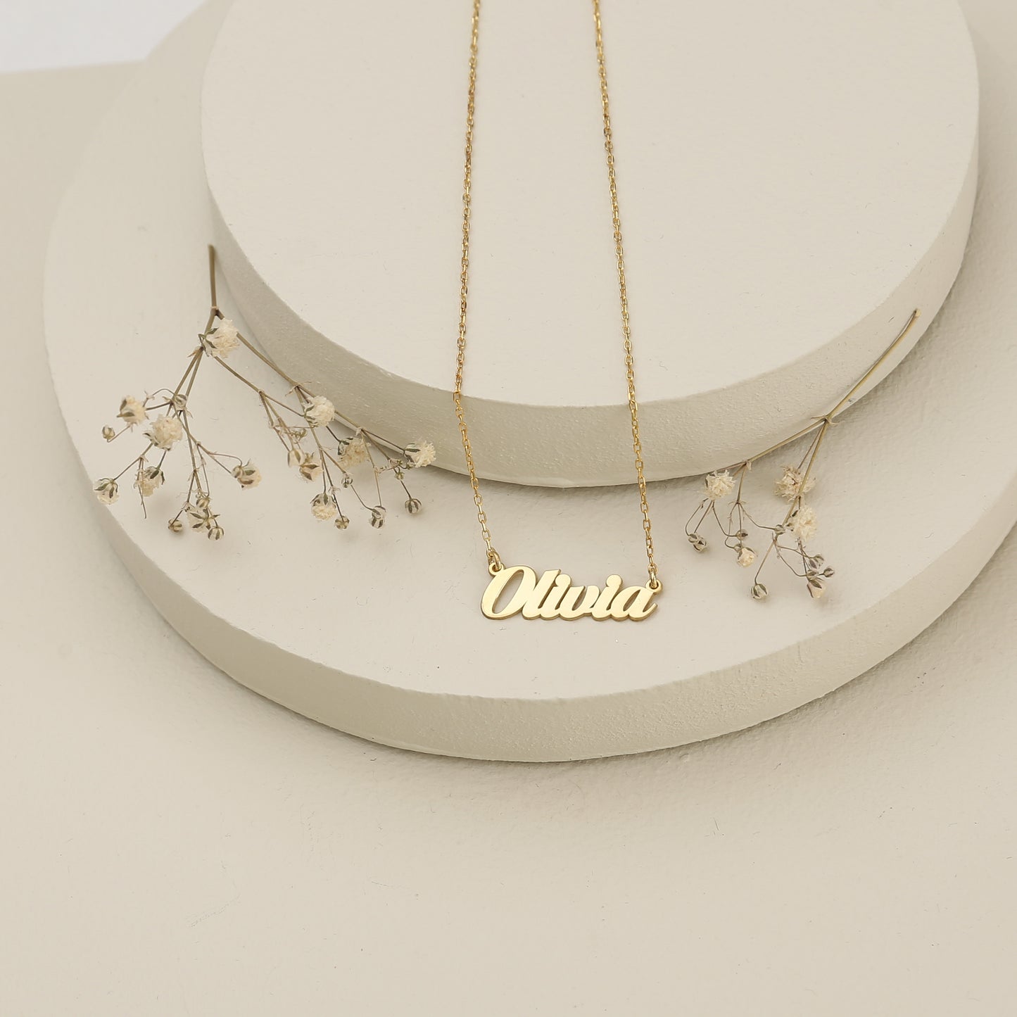 925 Sterling Silver Personalized Handwritten Name Necklace