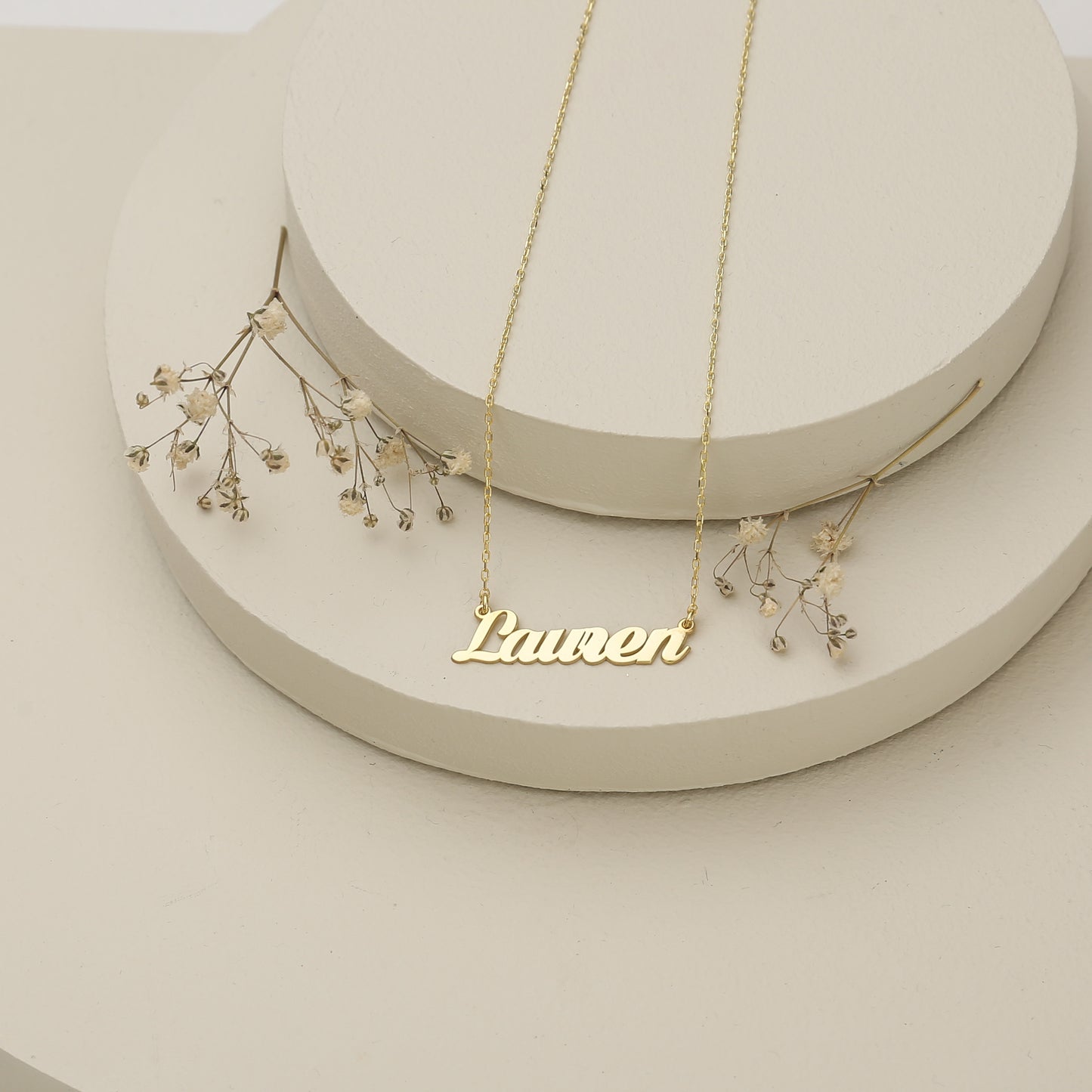 925 Sterling Silver Personalized Handwritten Name Necklace