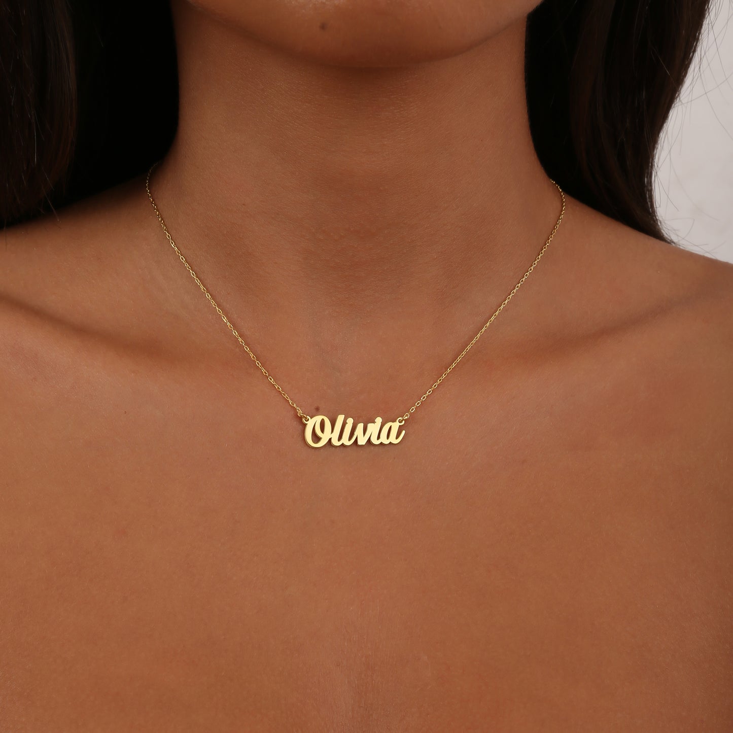 925 Sterling Silver Personalized Handwritten Name Necklace
