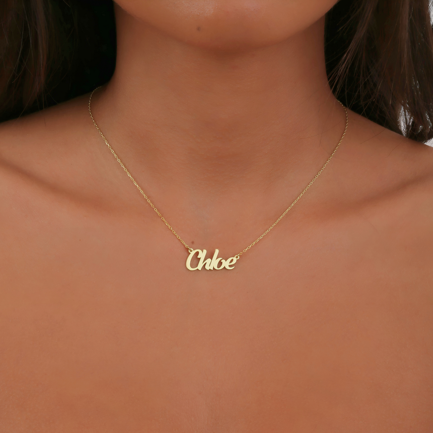 925 Sterling Silver Personalized Handwritten Name Necklace