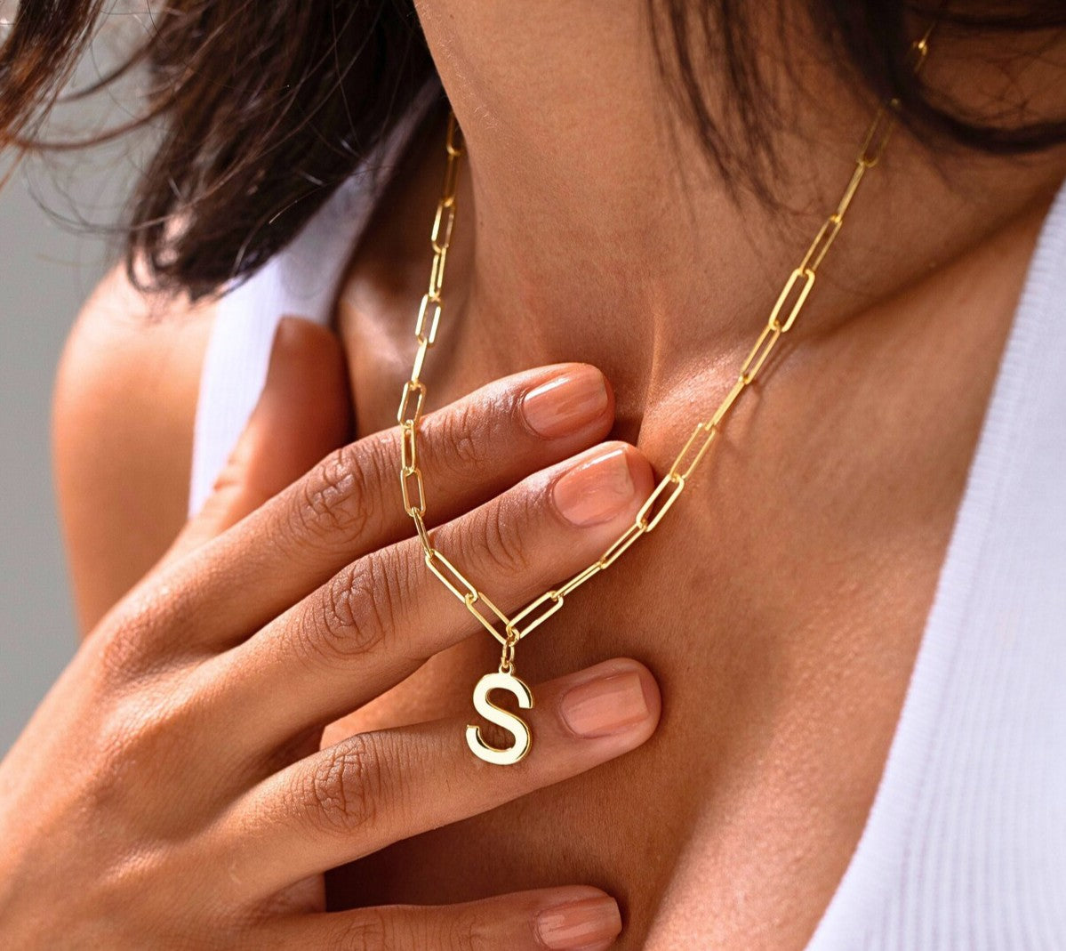 925 Sterling Silver Personalized Handwritten Name Necklace 
