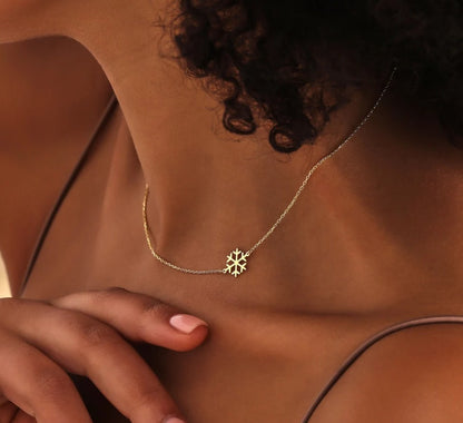 925 Sterling Silver Sun Symbol Charm Necklace
