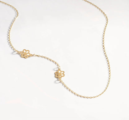 925 Sterling Silver Sun Symbol Charm Necklace