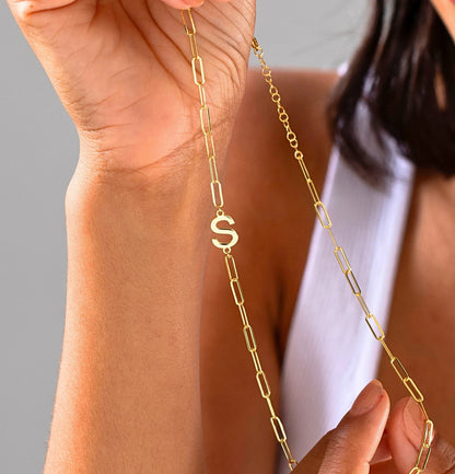 925 Sterling Silver Personalized Arabic Name Necklace 